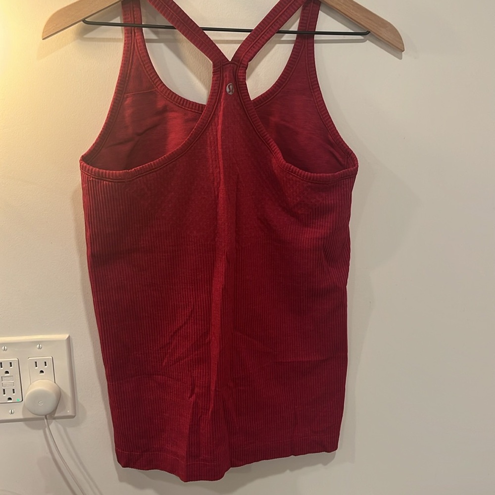 Red Lululemon Tanktop - Picture 2 of 2